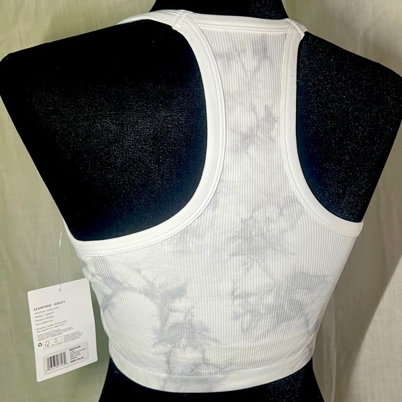 NWT JOCKEY SEAMFREE JERSEY SPORTS BRA CROP, NAVY BLUE | XL - Picture 7 of 9